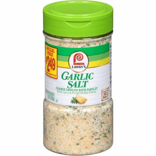 Lawry'S Coarse Ground Garlic Salt With Parsley