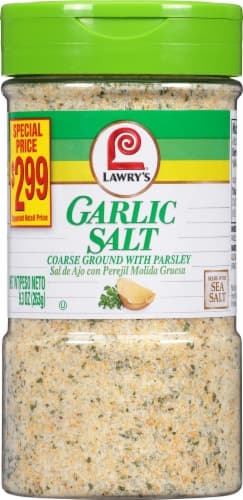 Lawry'S Garlic Salt Coarse Ground Parsley
