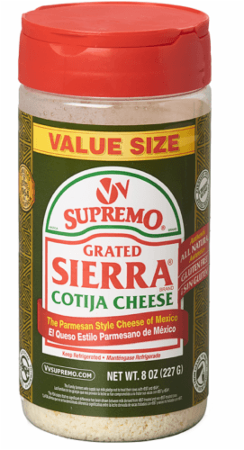 Vv Supremo Sierra Cotija Grated Cheese Shaker