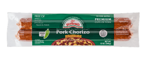 Vv Supremo Foods Pork Mild Chorizo