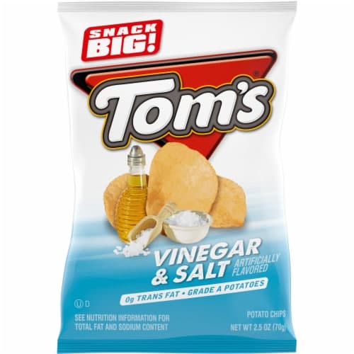 Tom'S Vinegar & Salt Potato Chips