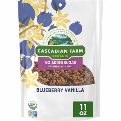 Cascadian Farm Organic Blueberry Vanilla Flavored Granola