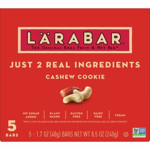 Larabar Gluten Free Bar, Cashew Cookie