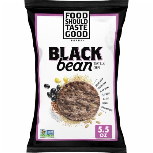 Food Should Taste Good Multigrain Bean Chips -Black Bean