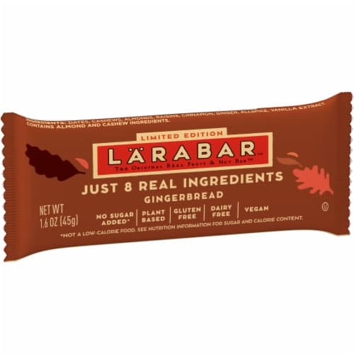 Larabar Food Bar Fruit & Nut Gingerbread