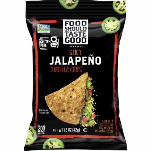 Food Should Taste Good Jalapeno Tortilla Chips