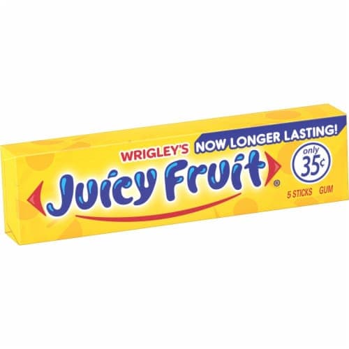 Juicy Fruit Original Bubble Gum, Single