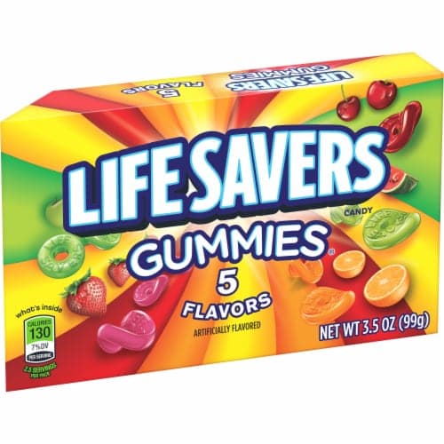 Life Savers 5 Flavors Gummies Candy Theater