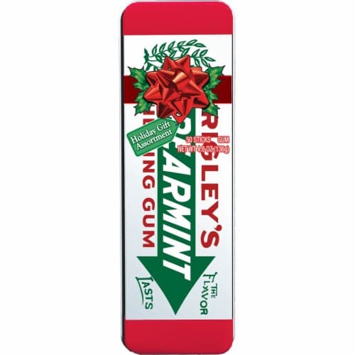 Wrigley Spearmint Gum Holiday Christmas Heritage Tin