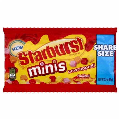 Starburst Original Minis Fruit Chewy Candy Share Size