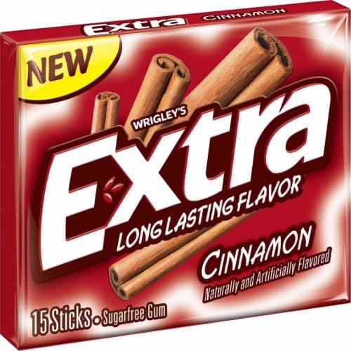 Extra Sugar Free Chewing Gum Cinnamon