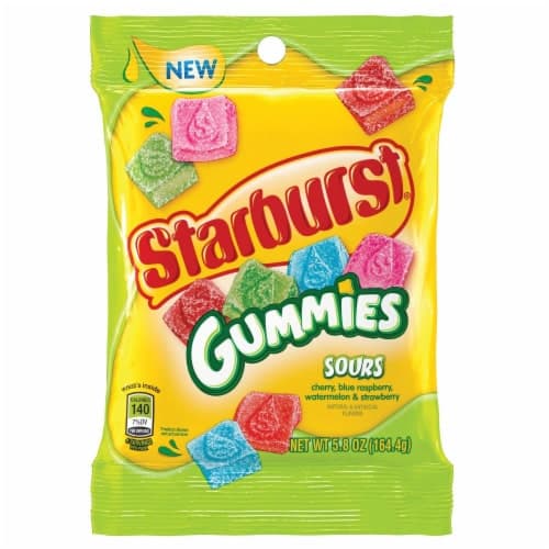 Starburst Gummie Sours Peg