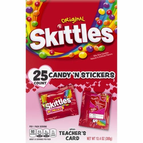 Skittles, Original Candy Valentine'S Day Exchange Gift Kit
