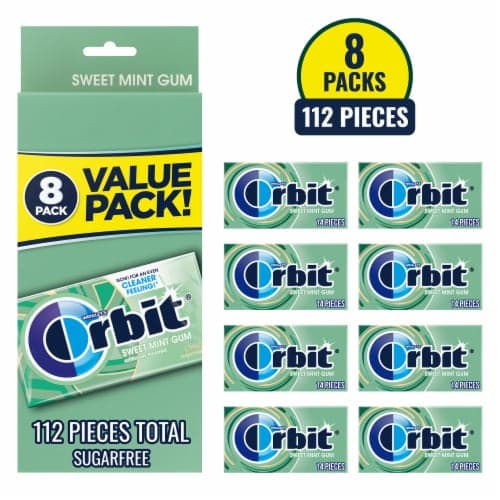 Orbit Sugar Free Sweet Mint Chewing Gum