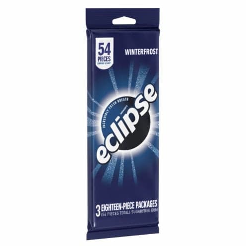 Eclipse Sugarfree Gum, Winterfrost