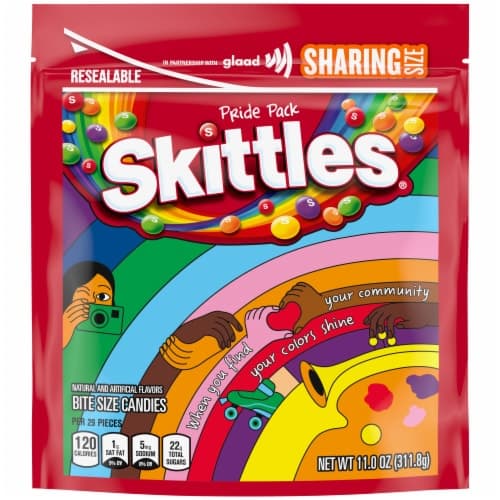 Skittles Original Share Size Pride Pouch