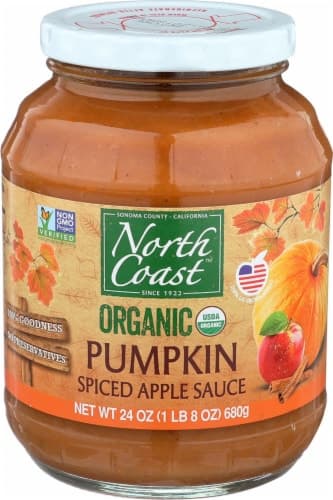 North Coast Apple Sauce, Organic, Pumpkin Spice