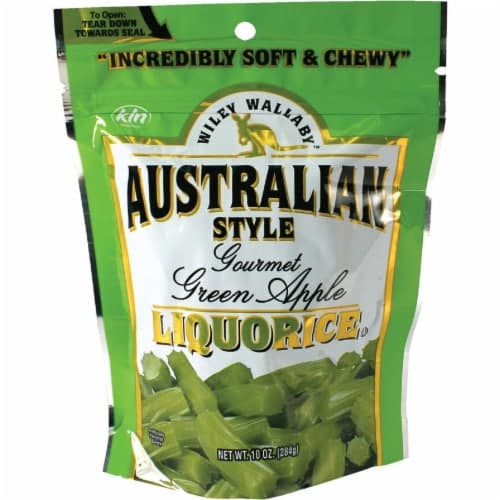 Wiley Wallaby Gourmet Green Apple Licorice