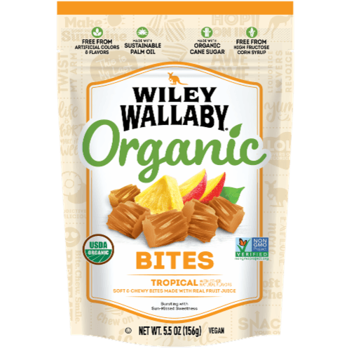 Wiley Wallaby Organic Tropical Bites