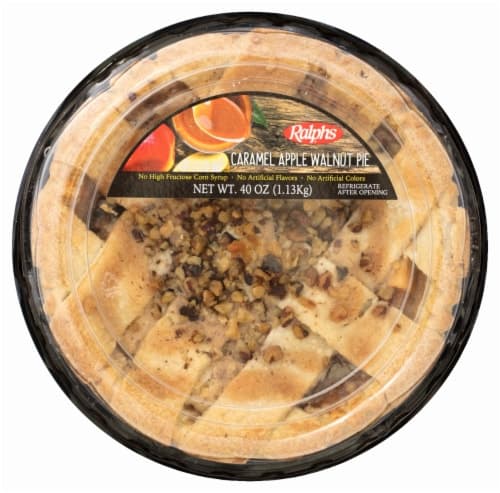 Ralphs Caramel Apple Walnut 9" Pie