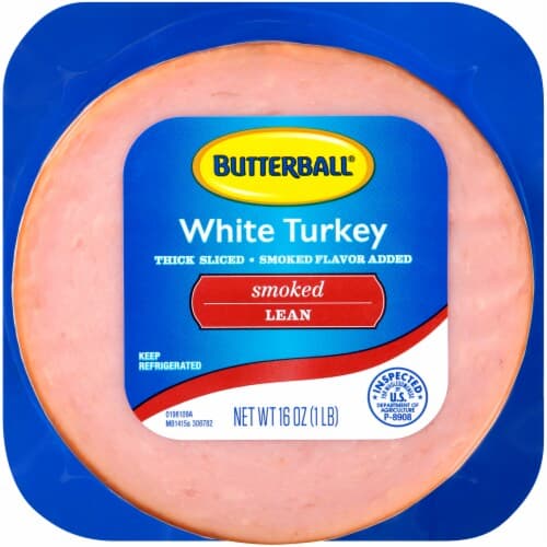 Butterball Thick Sliced Smoked Lean White Turkey