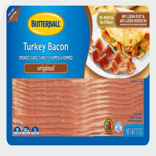 Butterball Everyday Turkey Bacon, Original
