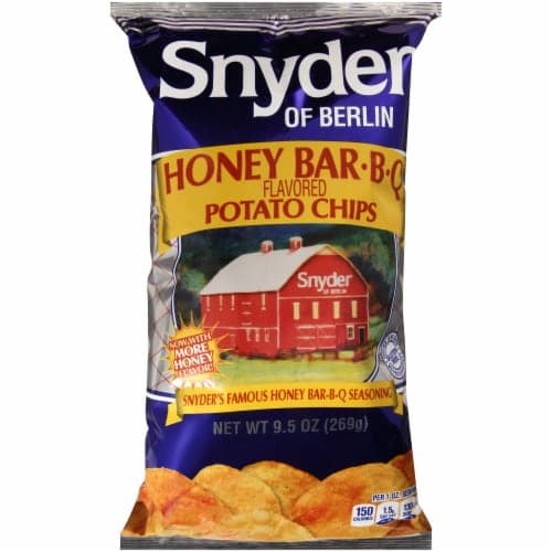 Snyder Of Berlin Honey Bar.B.Q. Flavored Potato Chips