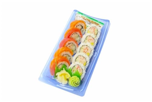 Duo Combo Rainbow & Ca Salad Roll