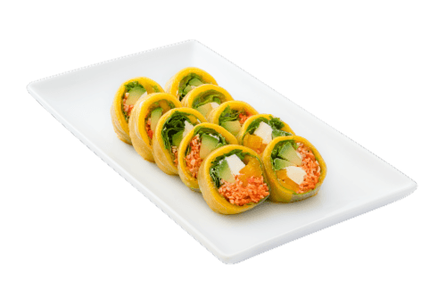 Spicy Mango Salad Wrap