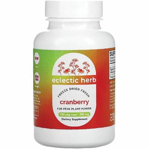 Eclectic Herb Freeze Dried Fresh Cranberry 120 Veg Caps