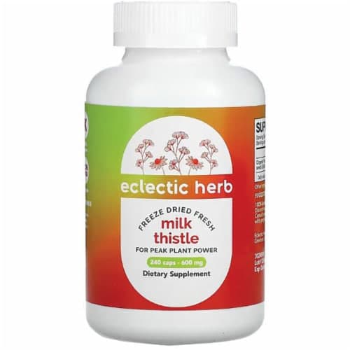 Eclectic Herb Freeze Dried Fresh Milk Thistle 240 Veg Caps