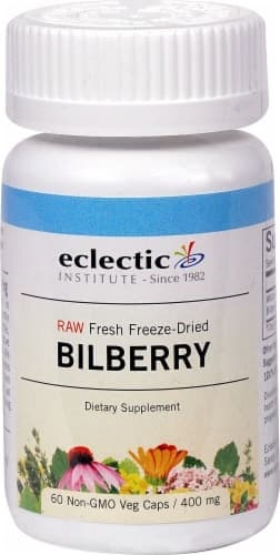 Eclectic Institute Raw Bilberry Veg Caps
