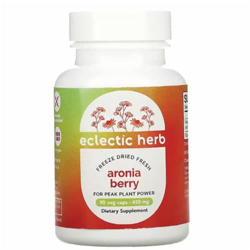 Eclectic Herb Freeze Dried Fresh Aronia Berry 90 Veg Caps