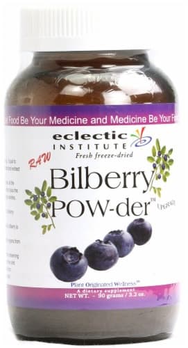 Eclectic Institute Raw Bilberry Powder