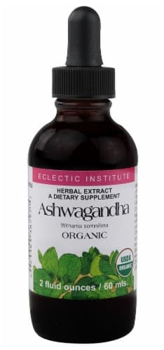 Eclectic Institute  Organic Ashwagandha Herbal Extract