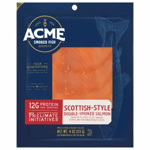 Acme Salmon, Smoked, Scottish Style