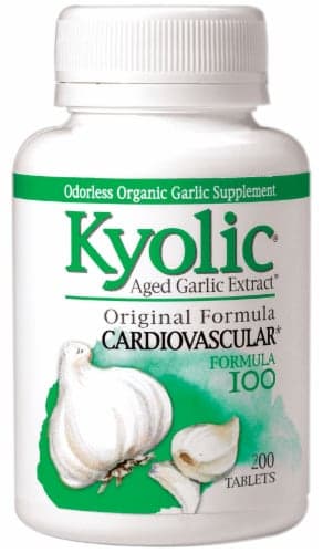 Kyolic Formula 100 Aged Garlic Extract Cardiovascular Supplement