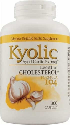 Kyolic  Aged Garlic Extract Cholesterol Formula 104 Capsules