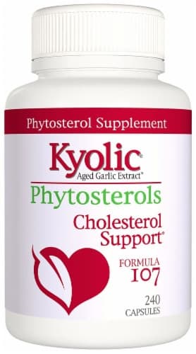 Kyolic  Aged Garlic Extract Phytosterols Formula 107 Capsules