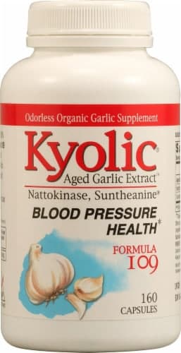 Kyolic  Aged Garlic Extract Blood Pressure Health Formula 109 Capsules
