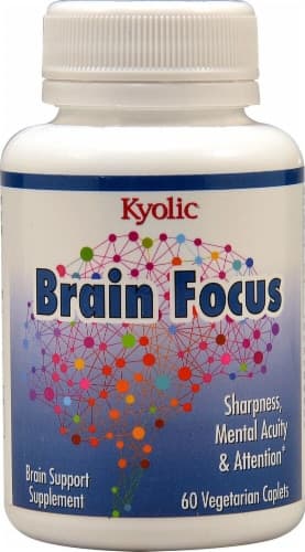 Kyolic Brain Focus Vegetarian Caplets