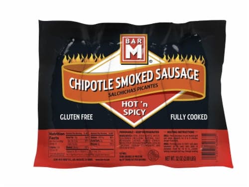 Bar M Chipotle Smoked Sausage Links