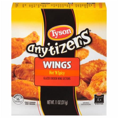 Tyson Tyson Any'Tizers  Hot 'N Spicy Bone-In Chicken Wings