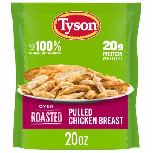 Tyson Grilled & Ready Pulled Chicken Breast, Fully Cooked Bag