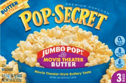 Pop Secret Jumbo Pop Movie Theater Butter Popcorn 3