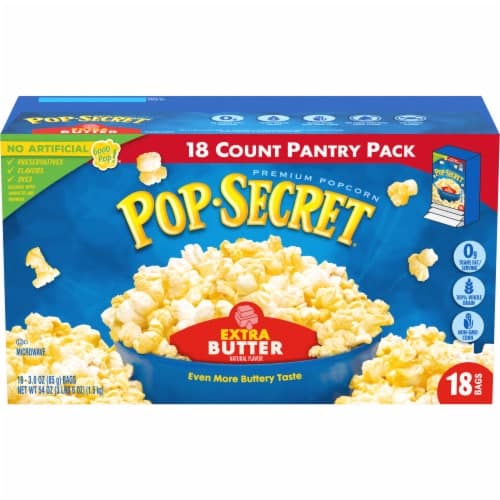 Pop Secret Microwave Popcorn Extra Butter Flavor