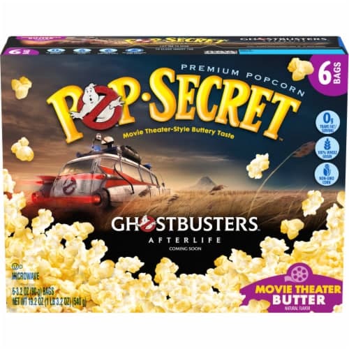 Pop Secret Movie Theater Butter Microwave Popcorn Bags