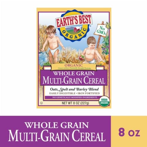 Earths Best Organic Whole Grain Multi Grain Cereal