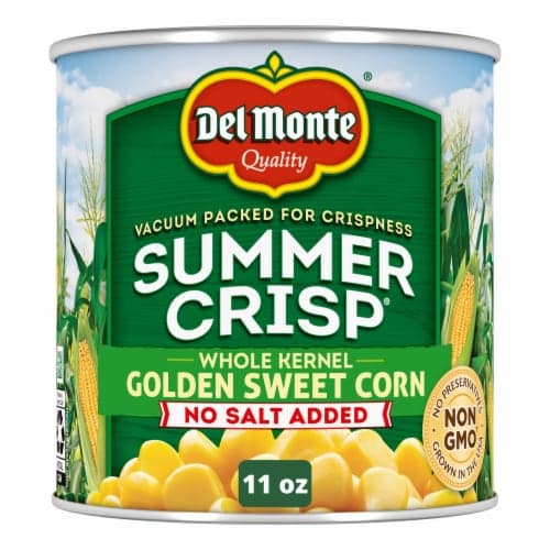 Del Monte Summer Crisp Corn Whole Kernel No Salt Added