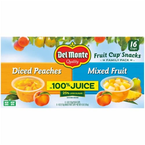 Del Monte Fruit Cups Variety